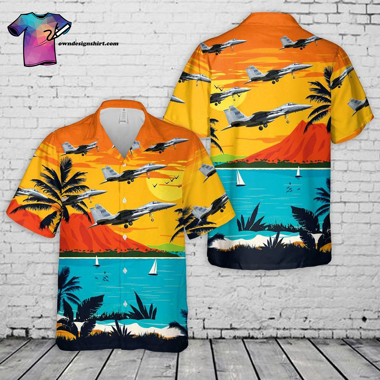 Summer Vibes Tito’s Vodka Tropical Palm Tree Hawaiian Shirt