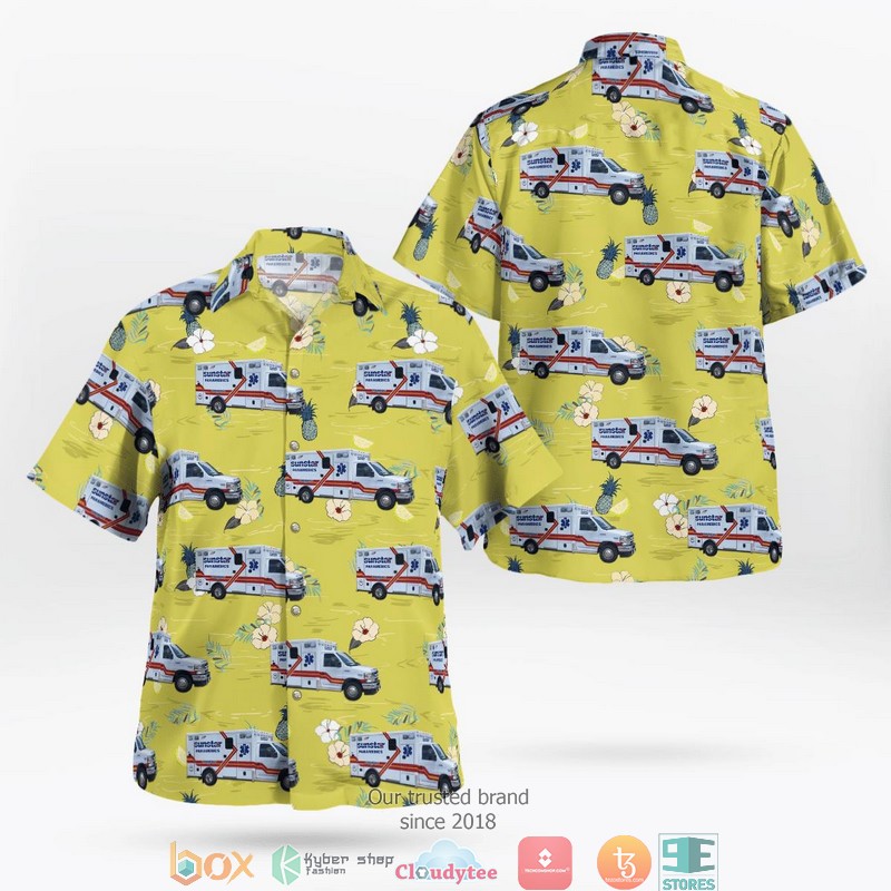 Sunstar Paramedics Florida Fleet Hawaiian Shirt