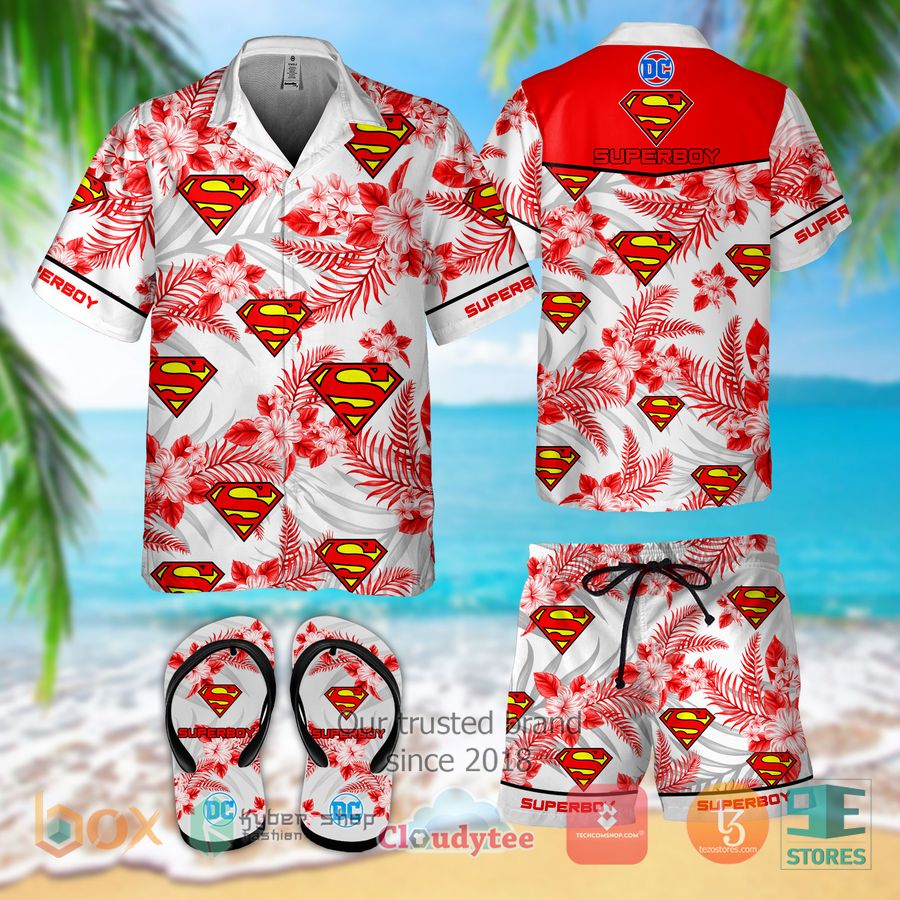 Superheroes Independence Day Hawaiian Shirt And Beach Shorts