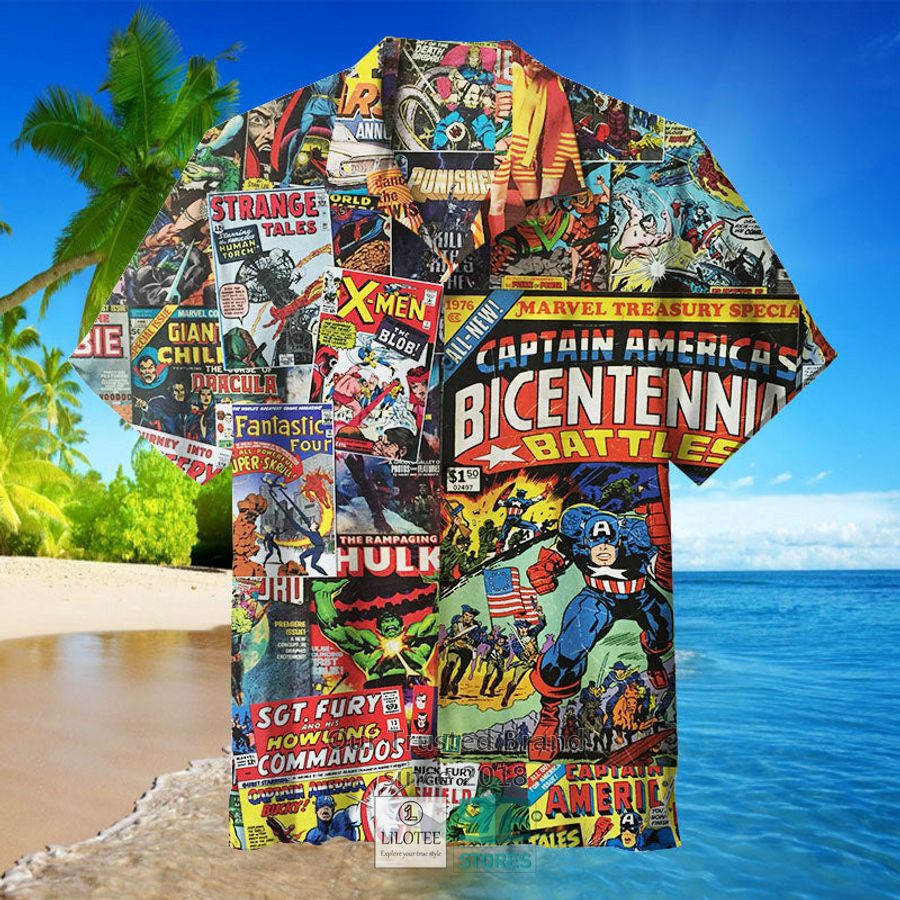 Super Hero Casual Hawaiian Shirt