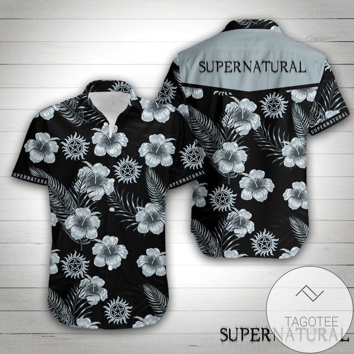 Supernatural Album Cover By Santana Hawaiian Shirt