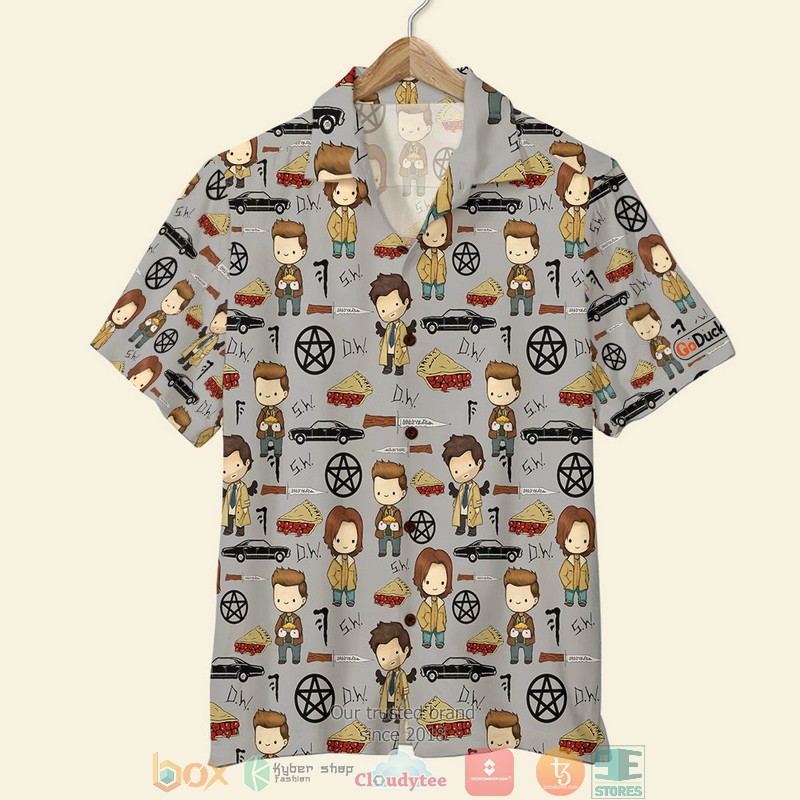 Supernatural Supernatural Series Pattern Hawaiian Shirt