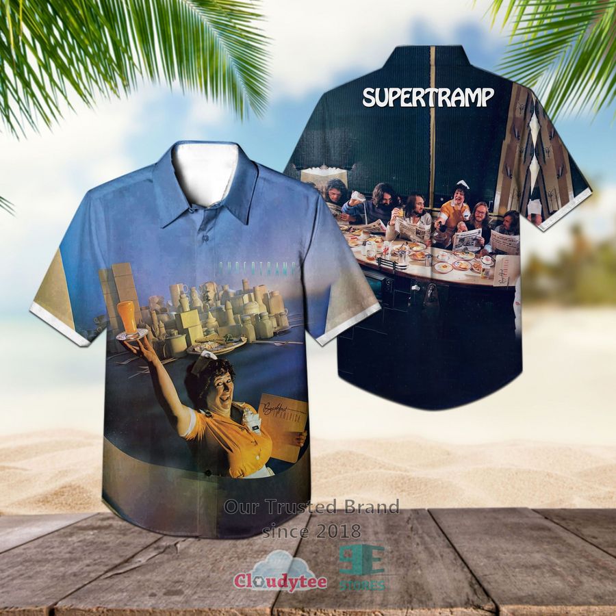 Supertramp Band Crime Of Century Album Hawaiian Shirt