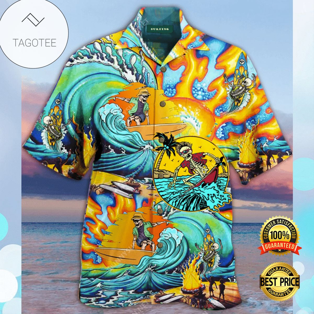 Surf Lover Surfer Unisex 2022 Authentic Hawaiian Shirts