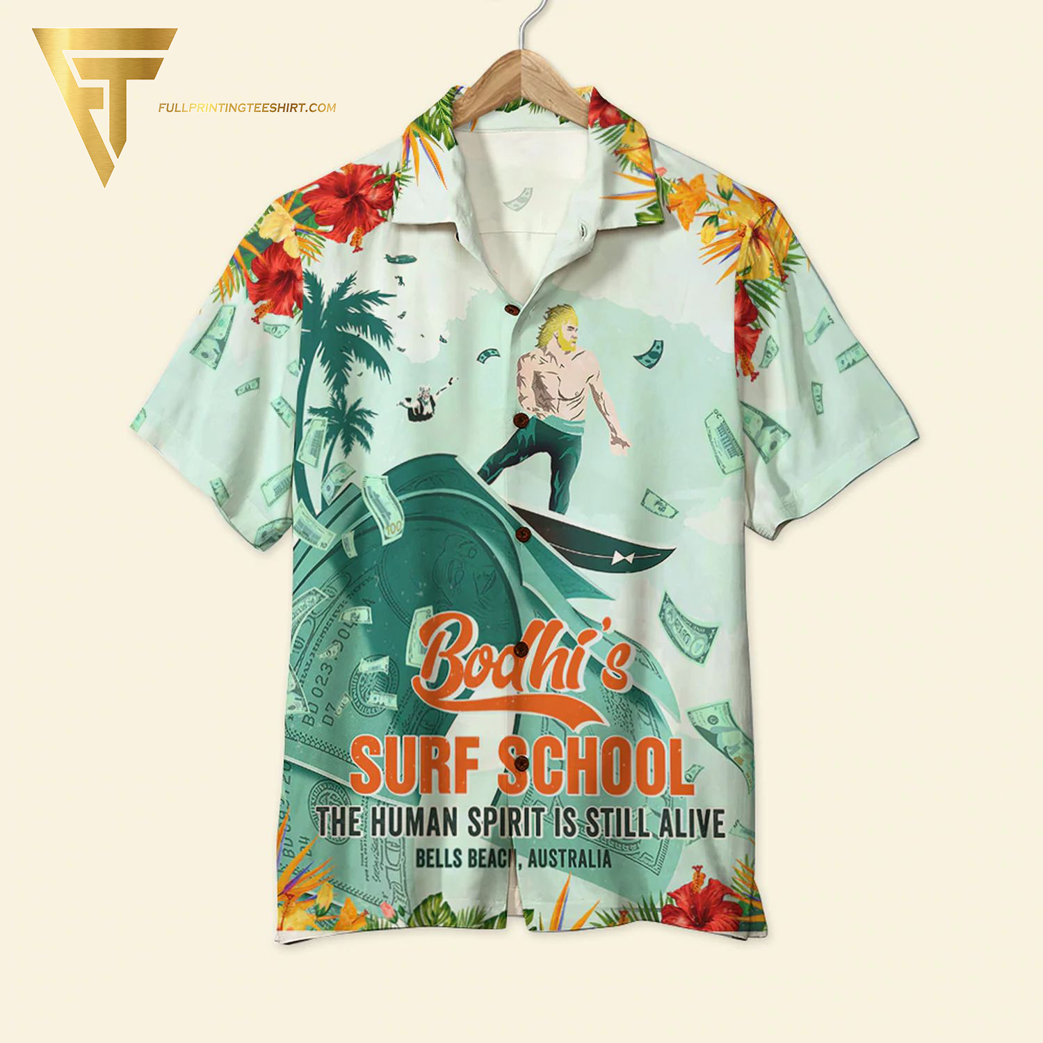 Support Ukraine Camouflage Summer Vacation Hawaiian Shirt