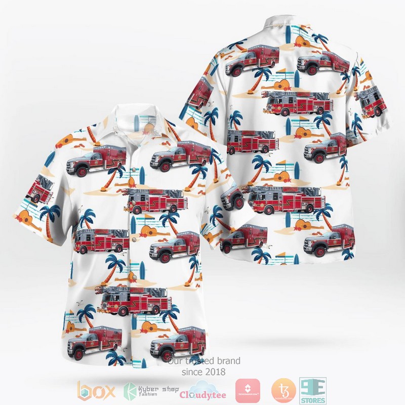 Sutter County Fire Department Hawaiian shirt