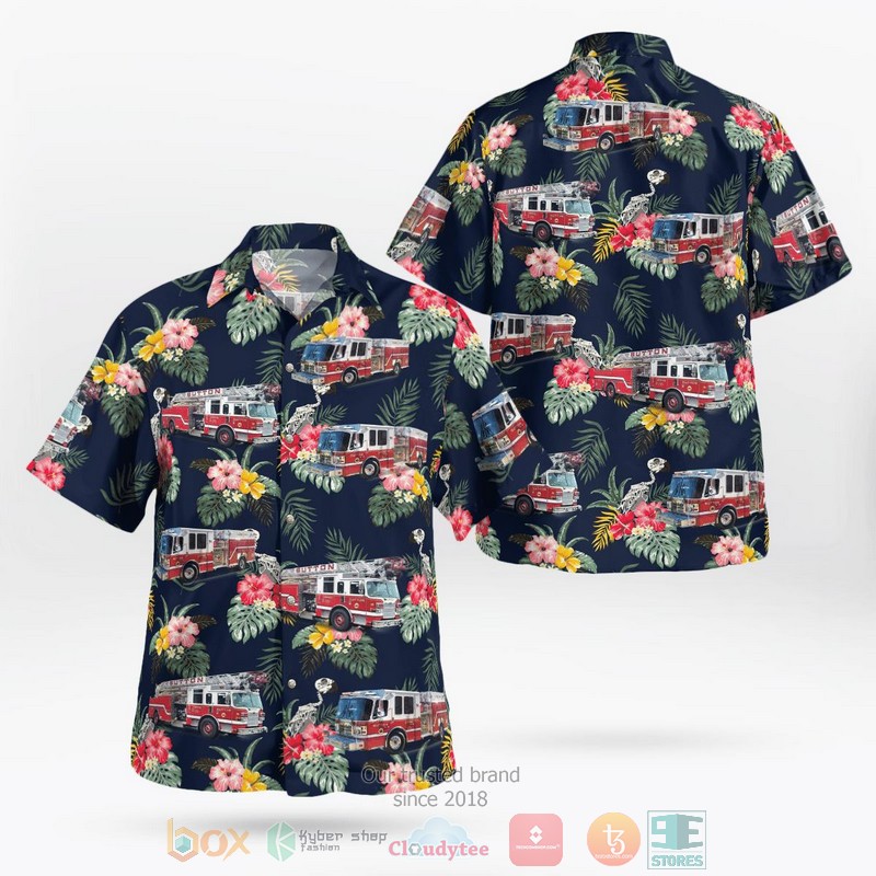 Sutter County Fire Department Hawaiian shirt