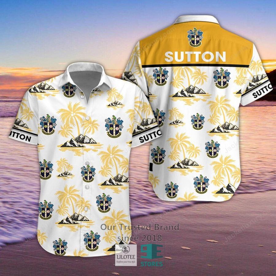 Sutton United Hawaiian Shirt