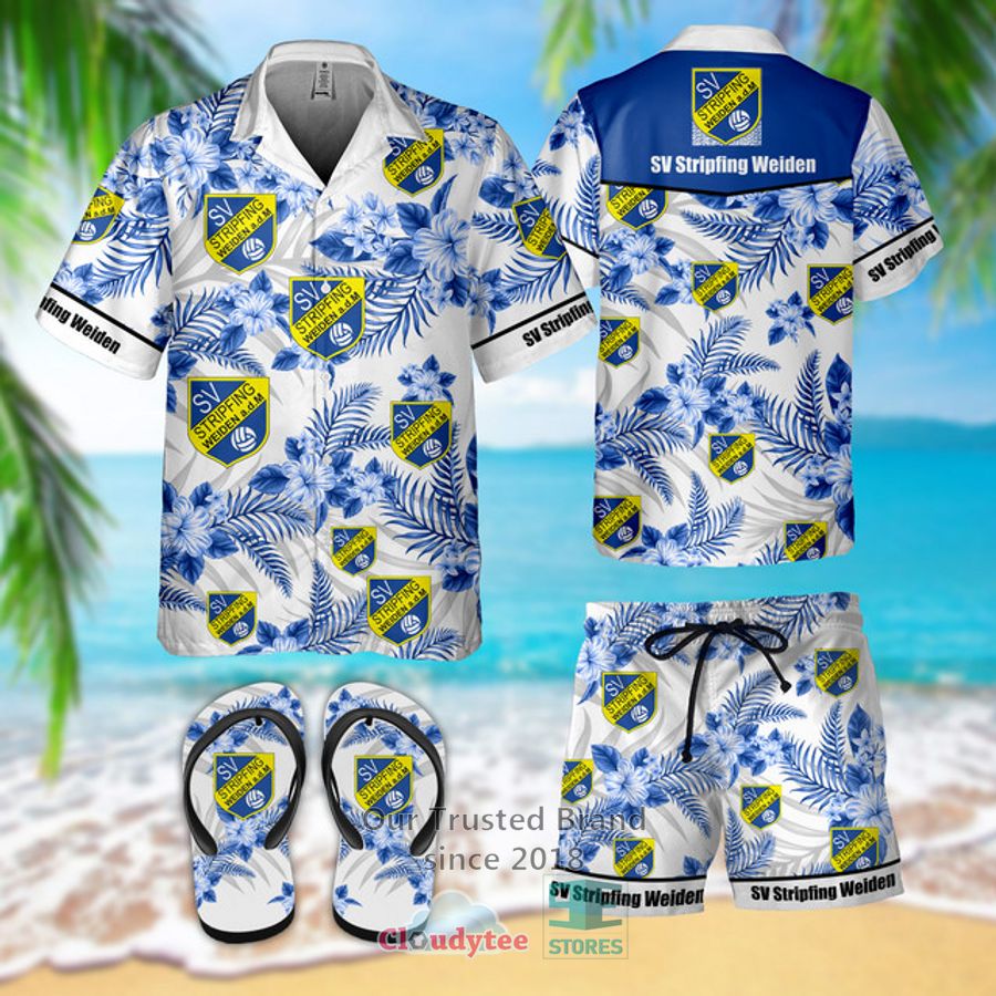 SV Leobendorf Hawaiian Shirt, Flip Flops