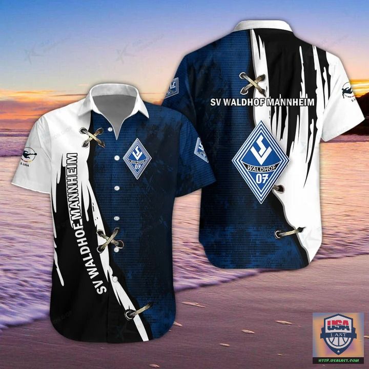 SV Waldhof Mannheim 07 Bleach Hawaiian Shirt