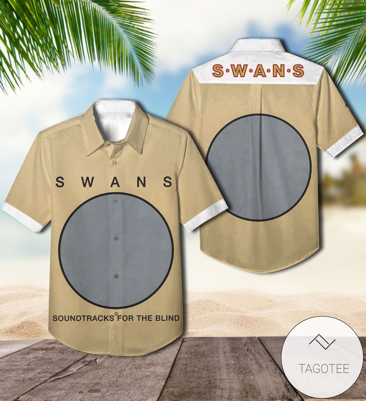 Swans The Burning World Album Cover Hawaiian Shirt