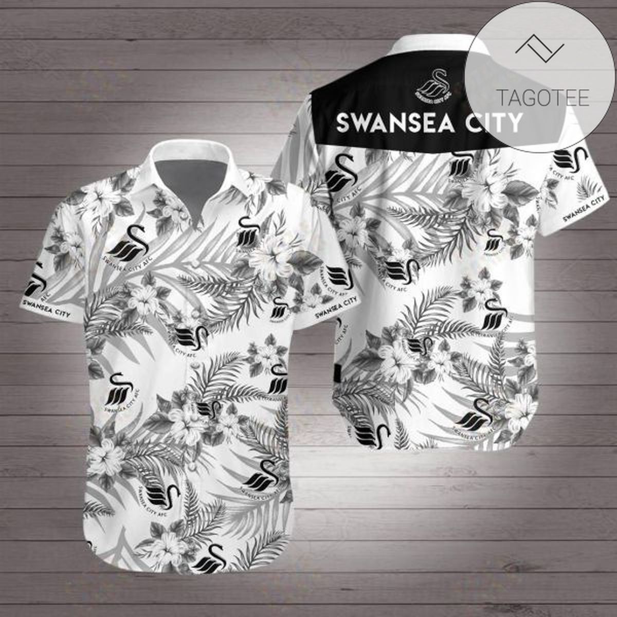 Swansea City Hawaiian Shirt