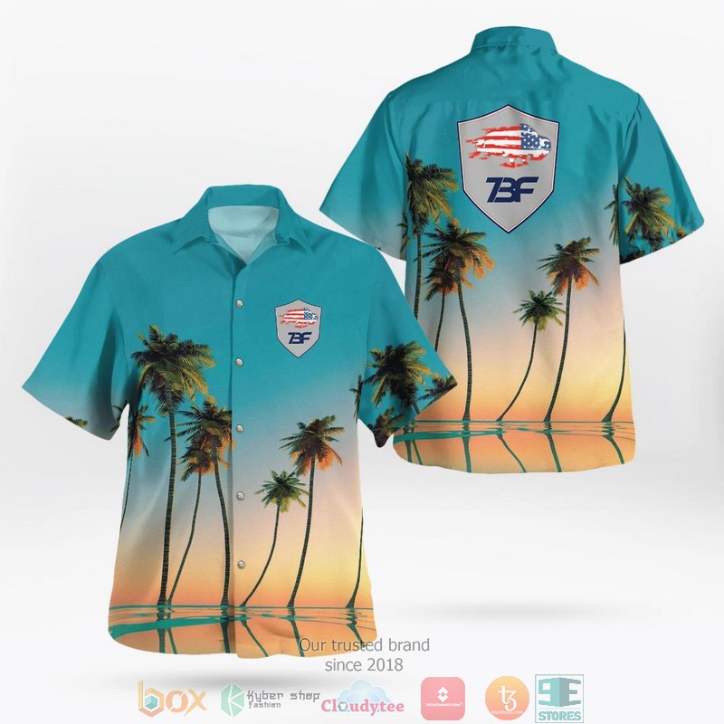 SWAT Team Light blue Hawaiian Shirt