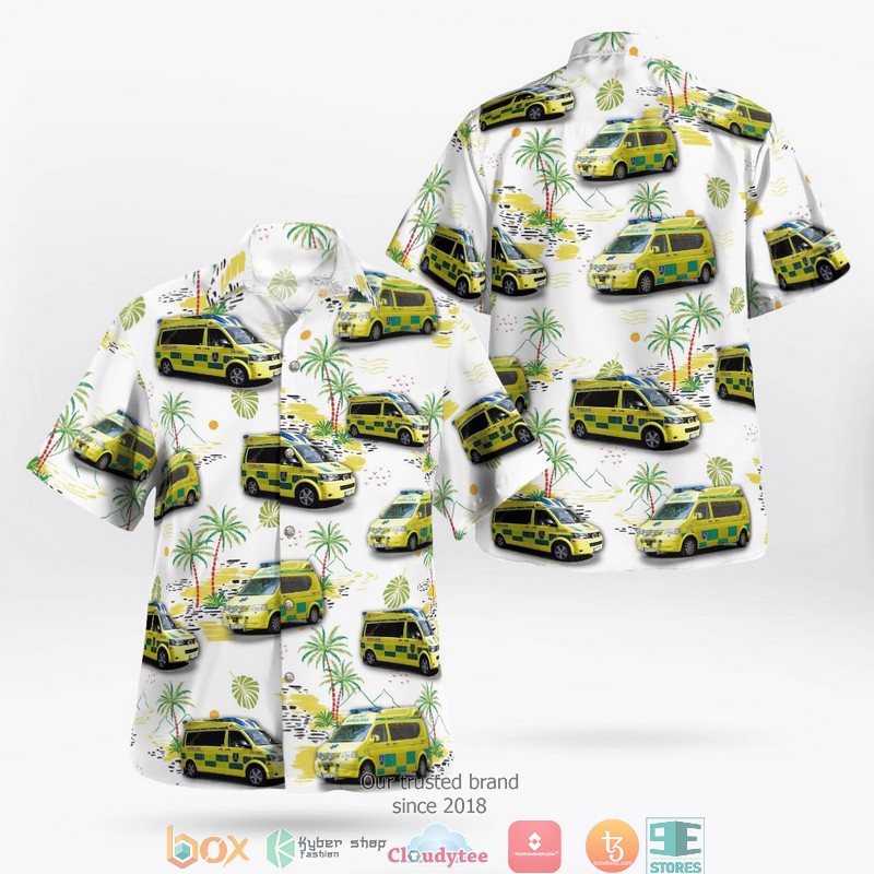 Sweden Halland Hawaiian Shirt