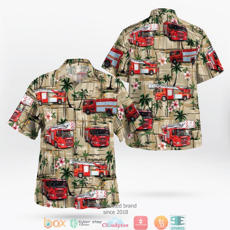 Swedish Air Force Flygvapnet Lockheed Tp84 Hercules C-130H L-382 Hawaiian Shirt