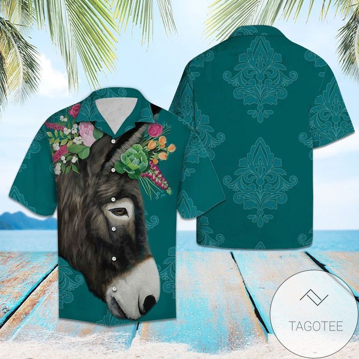 Sweet Donkey Best Hawaiian Shirt