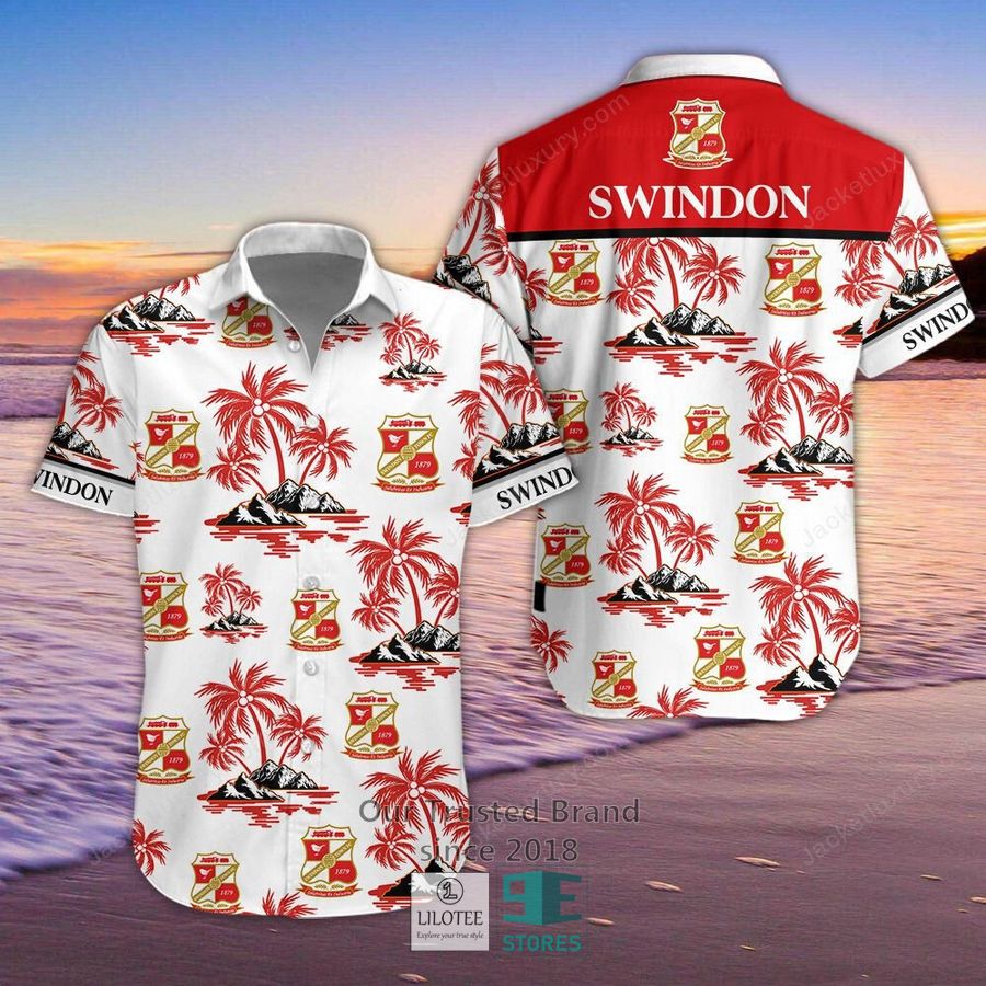 Swindon Town Hawaiian Shirt