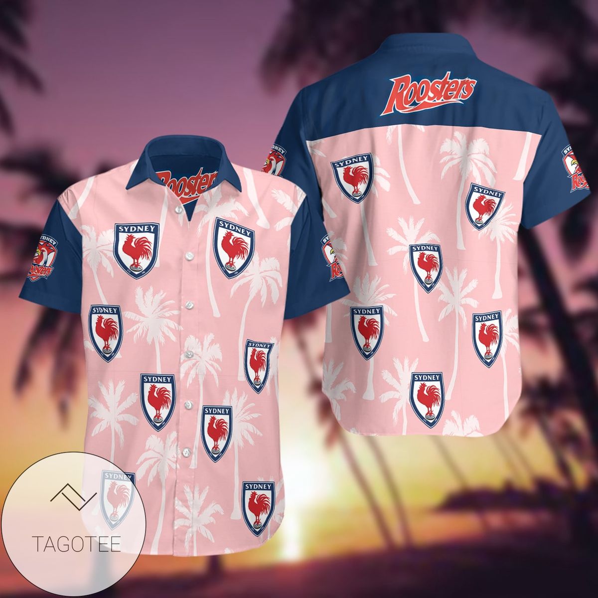 Sydney Roosters Tommy Bahama Authentic Hawaiian Shirt 2022