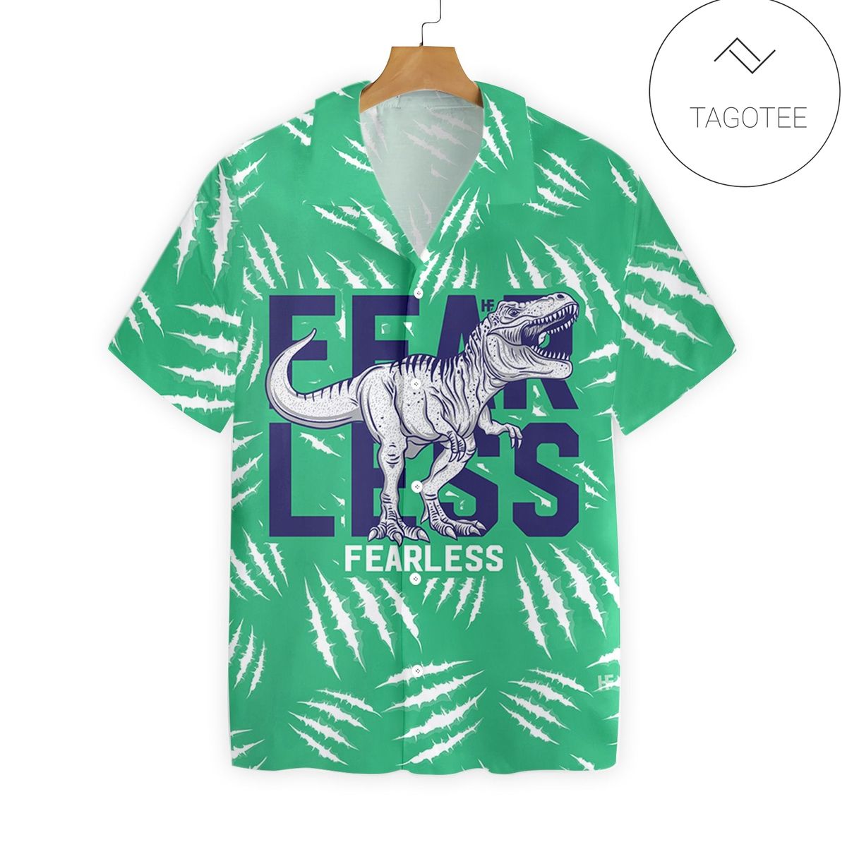 T-Rex Apparel T-Rex Hawaiian Button Up Shirt