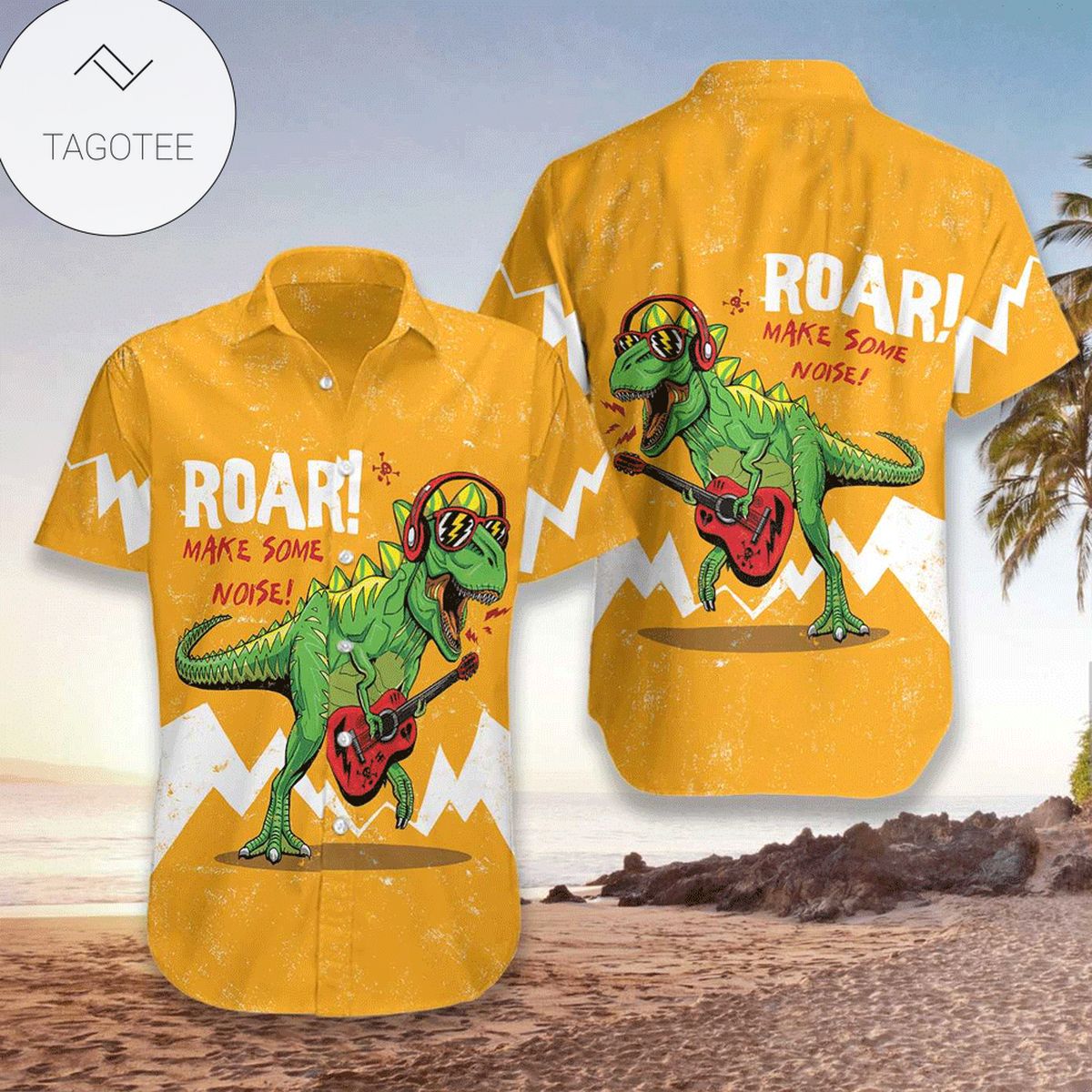 T-Rex Hawaiian Shirt Perfect T-Rex Terrier Clothing