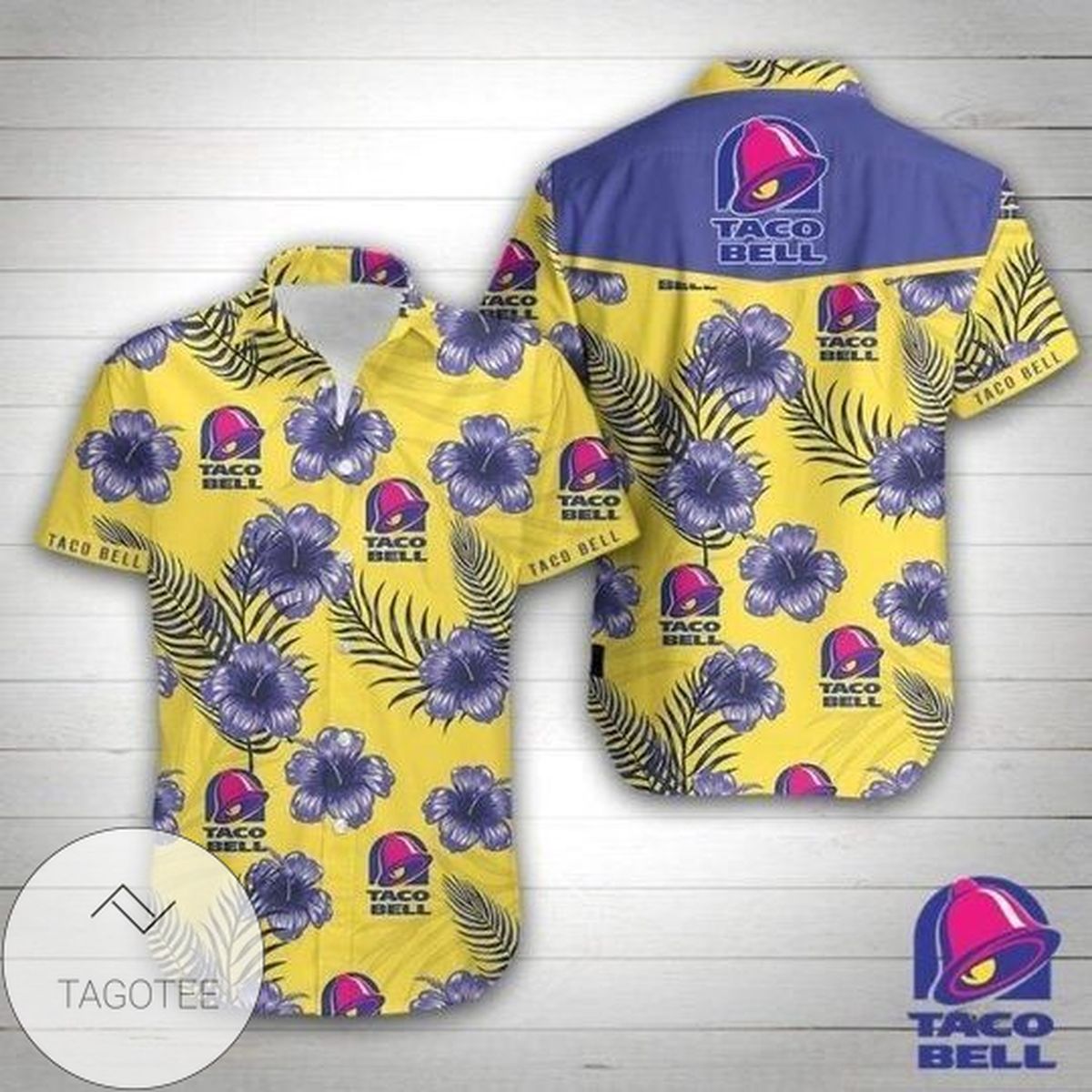 Taco Bell Tommy Bahama Hawaiian Shirt Summer Button Up Shirt For Men Hawaiian Summer Trends Shirt 2020