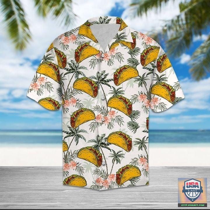 Tacosaurus Tacos Dinosaur Hawaiian Shirts