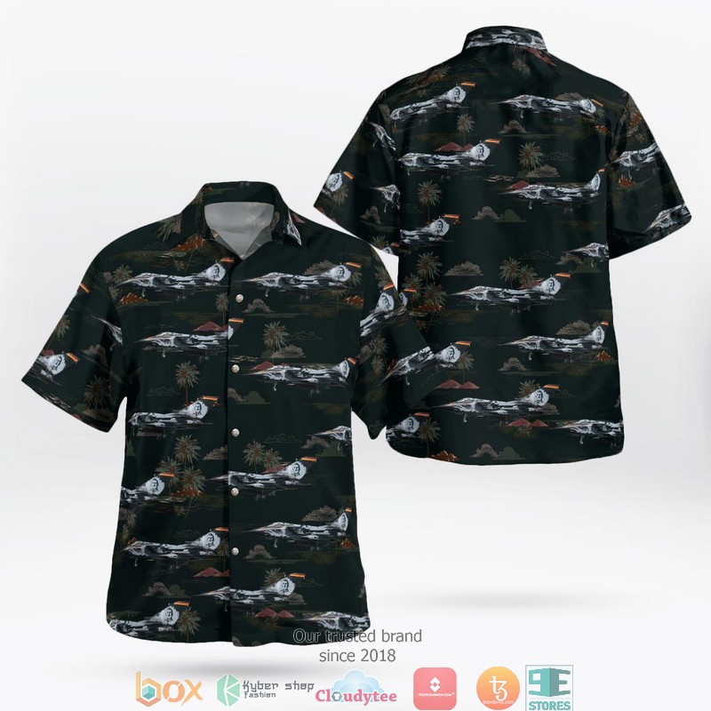 Taktisches Luftwaffengeschwader 73 Eurofighter Typhoon Hawaiian Shirt