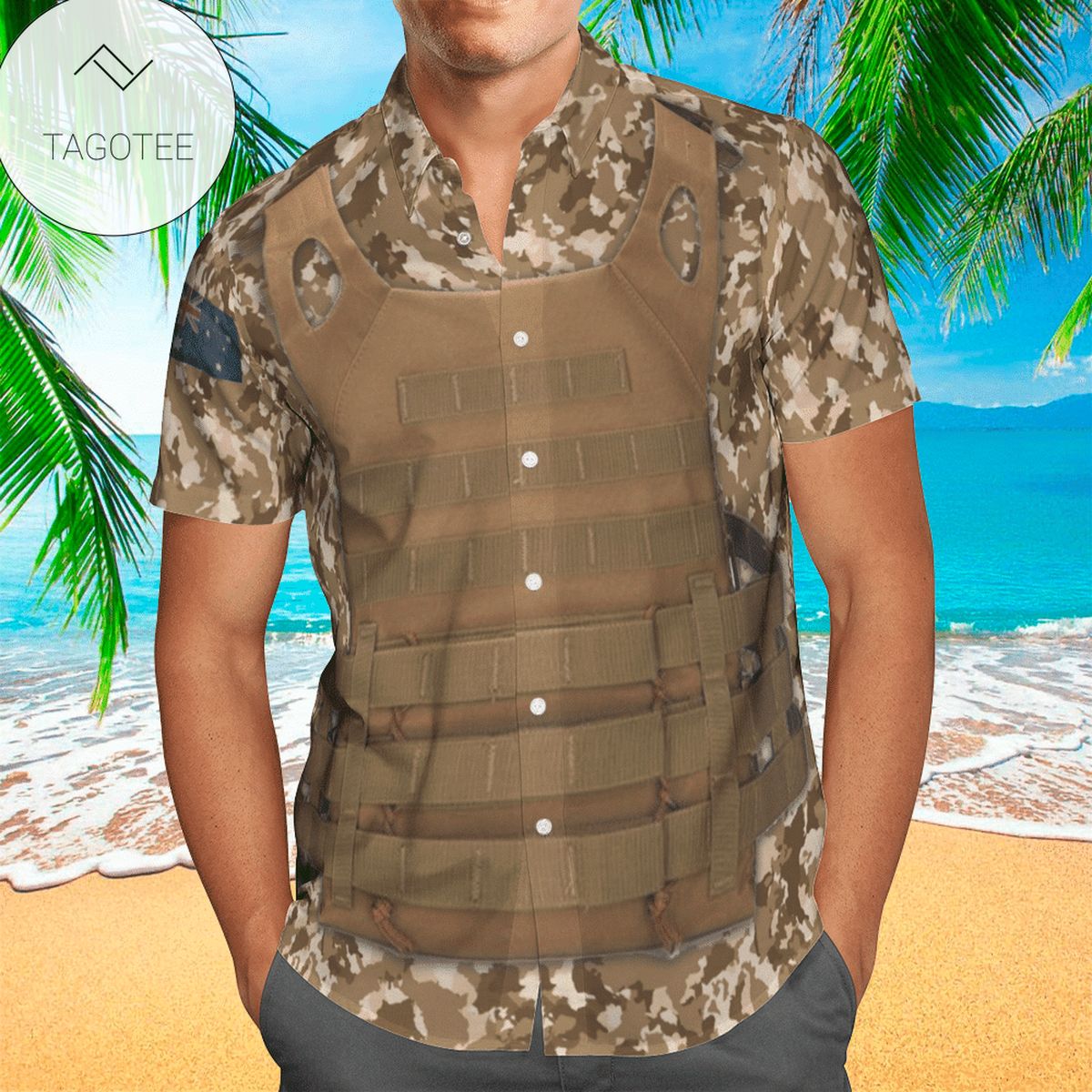 Tactical Hawaiian Shirt Mens Hawaiian Shirt For Tactical Lover