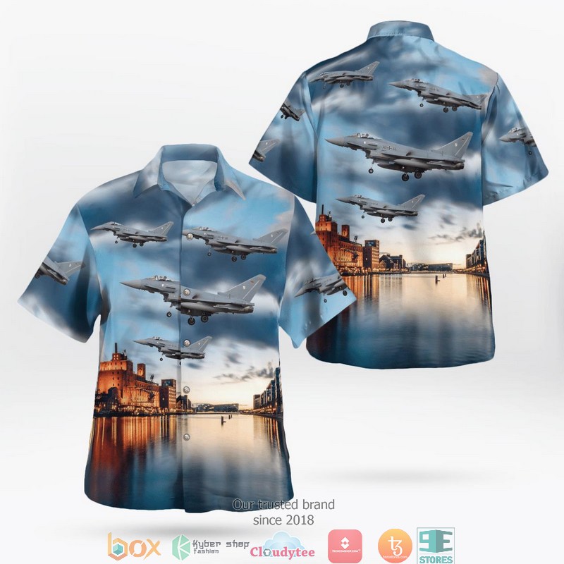 Tactical Air Force Wing 51 RIAT 2019 German Air Force Hawaiian Shirt