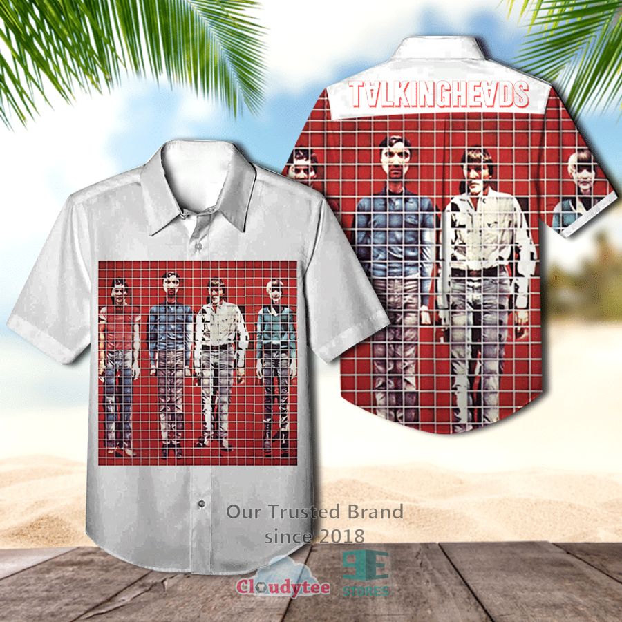 Talking Heads Remain In Light Album Casual Hawaiian Shirt