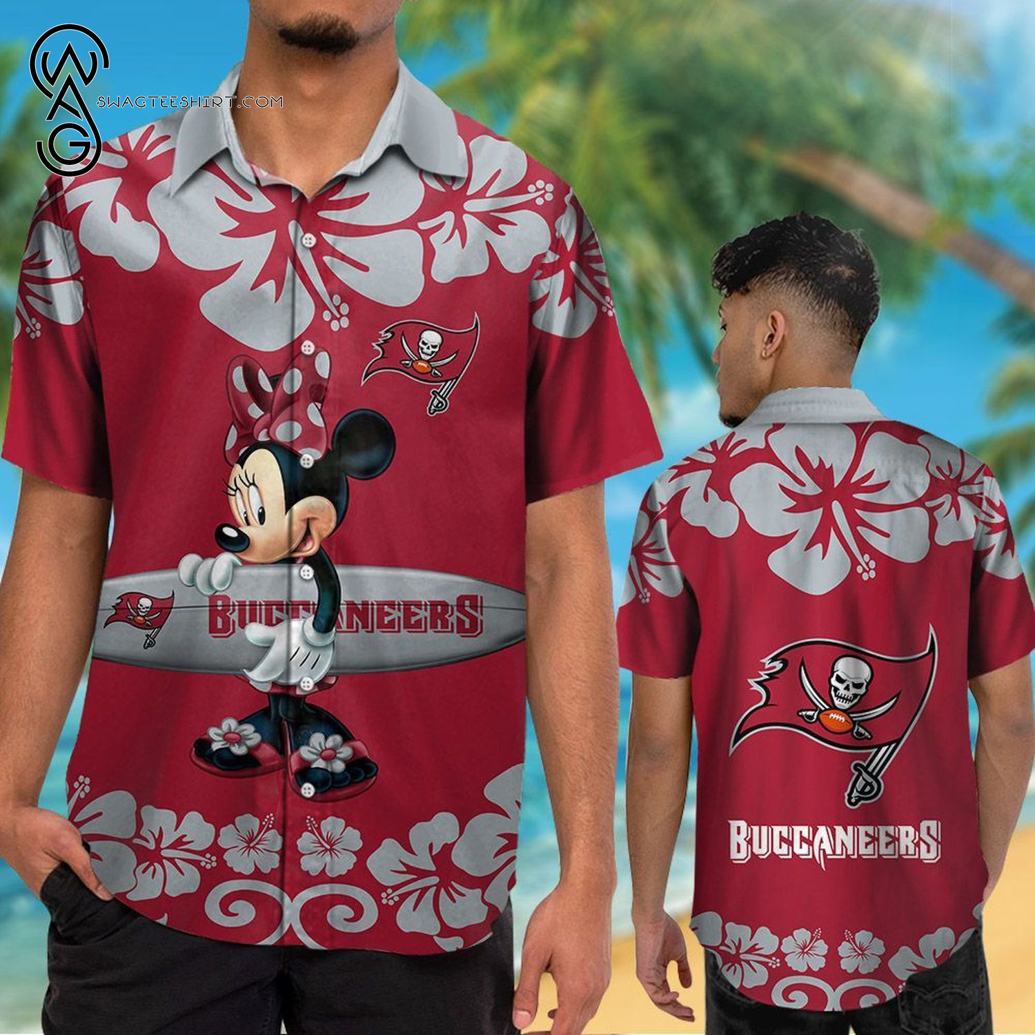 Tampa Bay Buccaneers And Rugby Helmet Summer Aloha Hawaiian Shirt