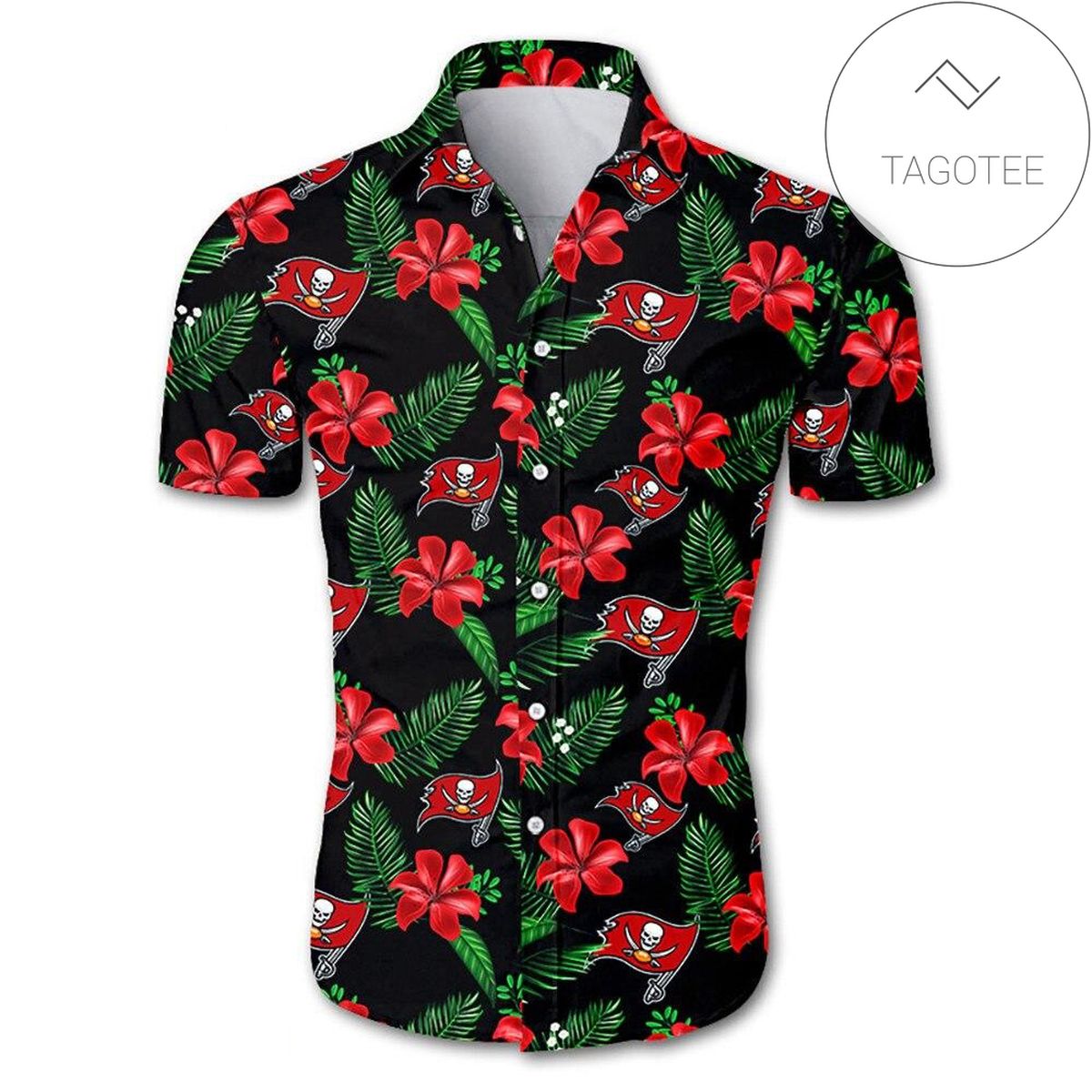 Tampa Bay Buccaneers Authentic Hawaiian Shirt 2022 Floral Button Up Slim Fit Body