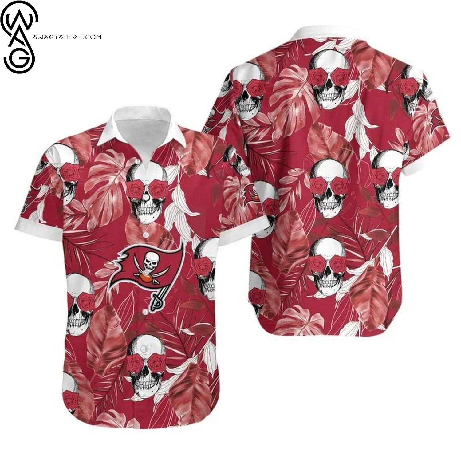 Tampa Bay Buccaneers And Minnie Mouse Summer Vibes Hawaiian Shirt