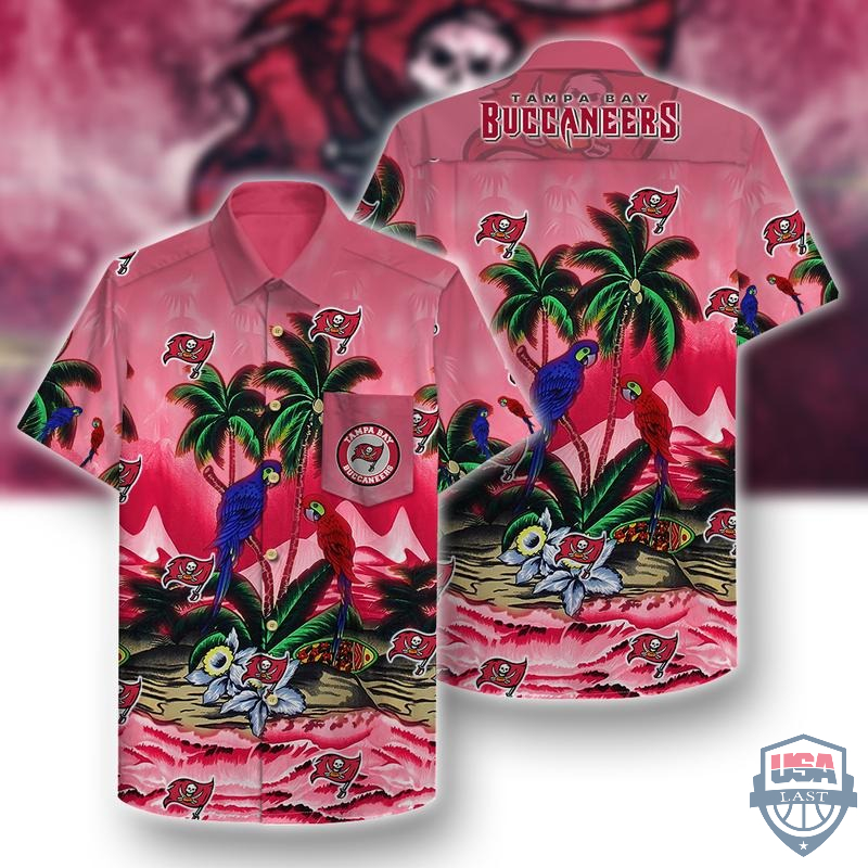 Tampa Bay Buccaneers Ocean Fishes Hawaiian Shirt Beach Short