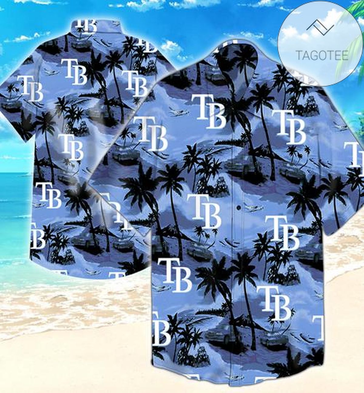 Tampa Bay Rays Aloha Mlb Hawaiian Shirt