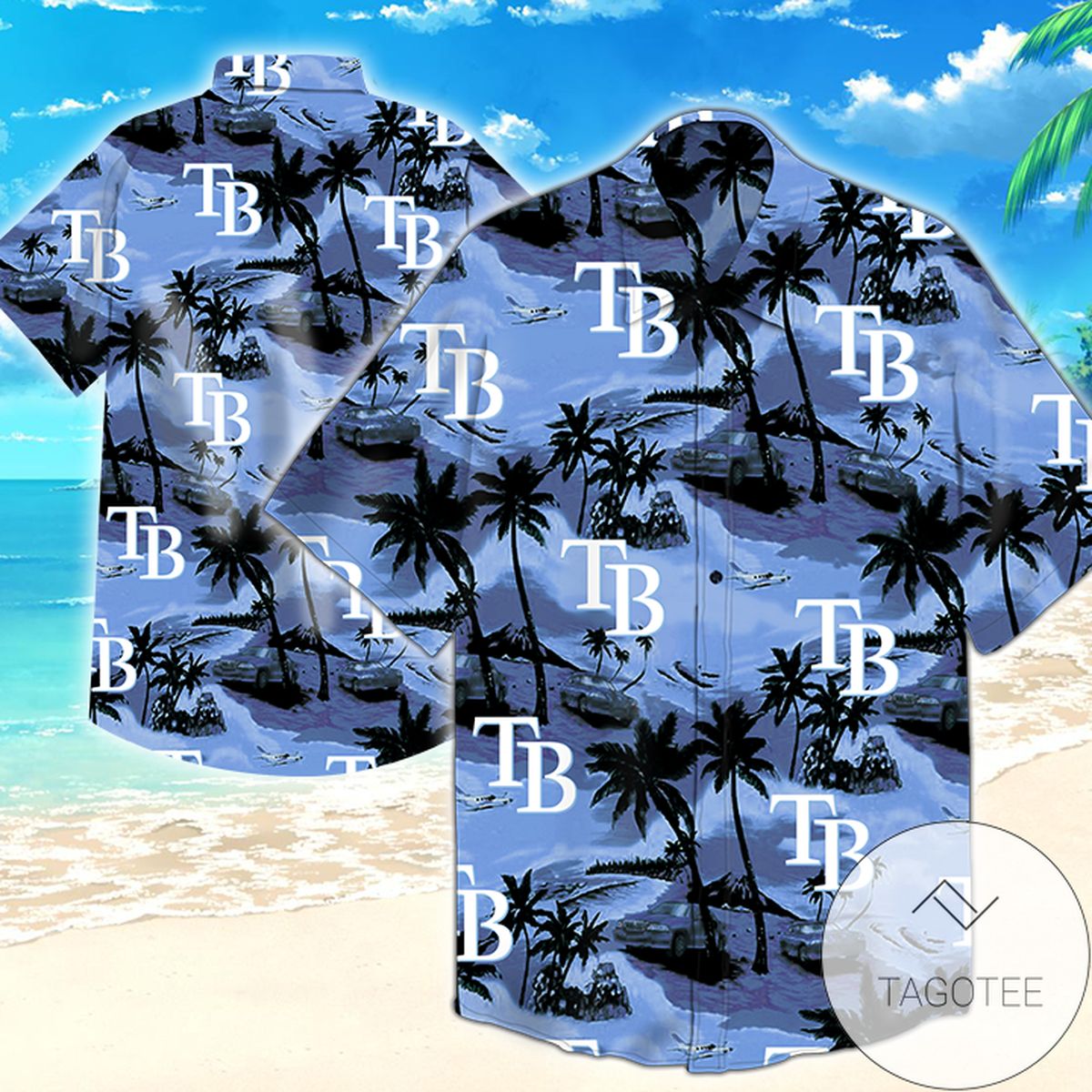 Tampa Bay Rays Mlb Tommy Bahama Authentic Hawaiian Shirt 2022 Summer Button Up Shirt For Men Hawaiian Summer Trends Shirt 2020