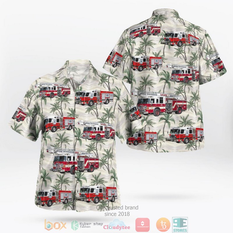 Taylorsville North Carolina Central Alexander Fire Department Station 30 Hawaiian Shirt