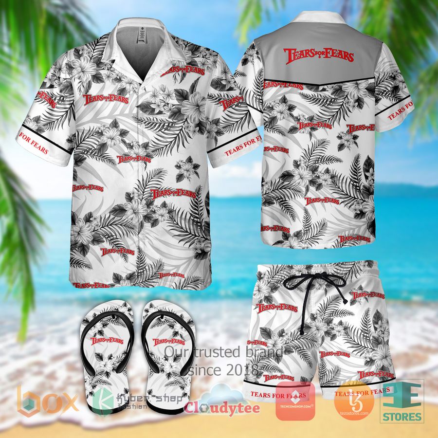 Teck Hawaiian Shirt, Shorts