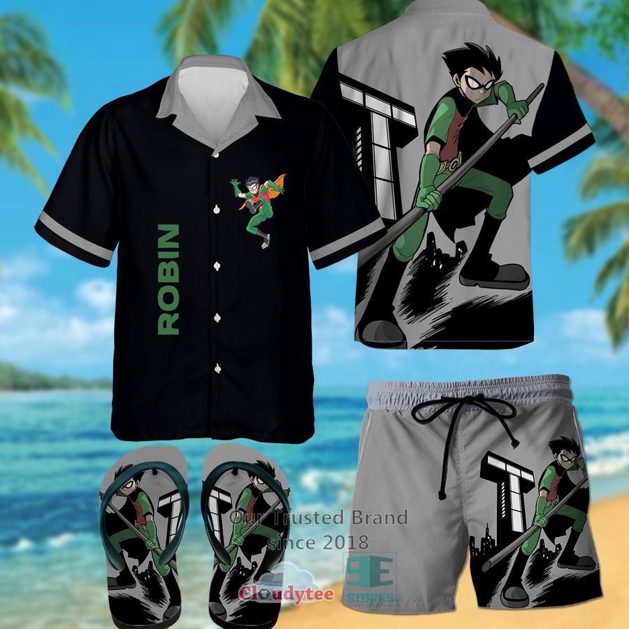 Teen Titans Cyborg Hawaiian Shirt, Shorts