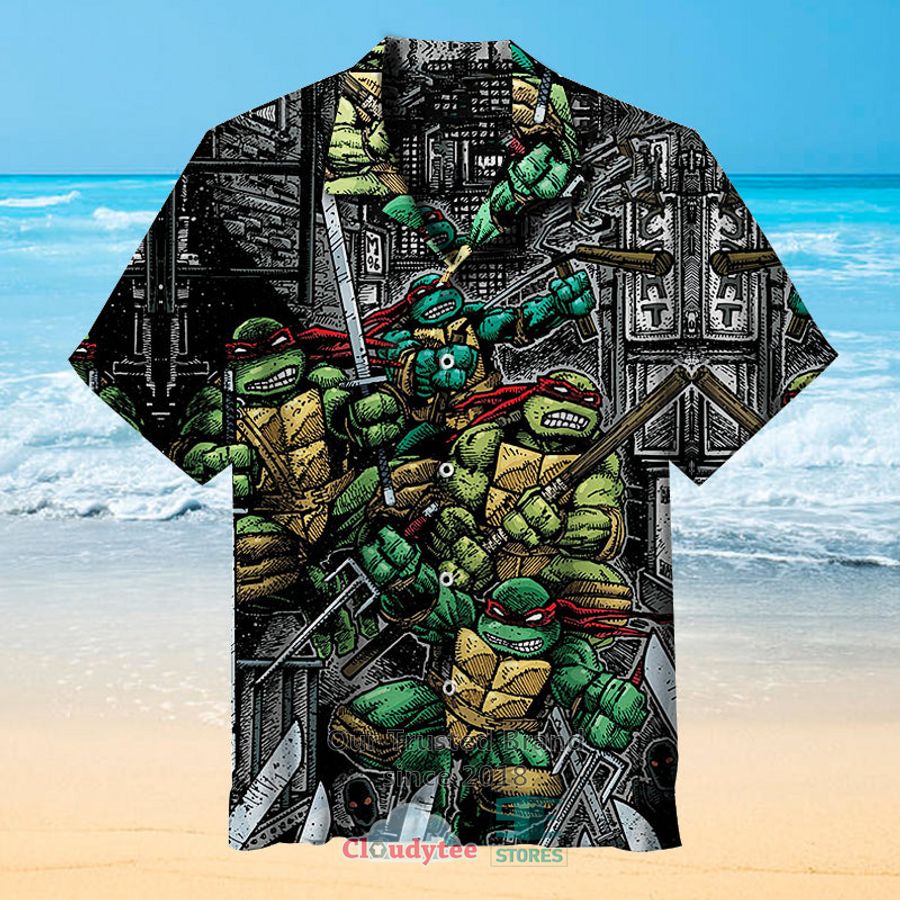 Teenage Mutant Ninja Turtles Dark Casual Hawaiian Shirt