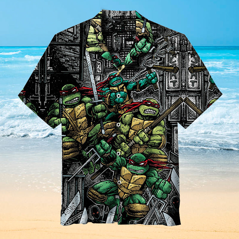 Teenage Mutant Ninja Turtles Rogues Gallery Hawaiian Shirt