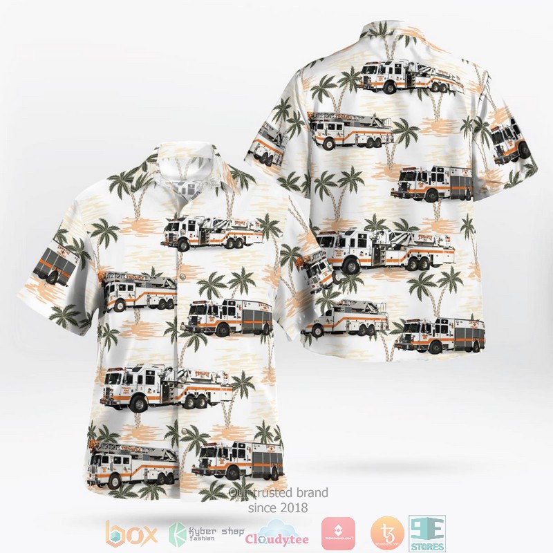 Temple Terrace Fire Department Hawaiian Shirt