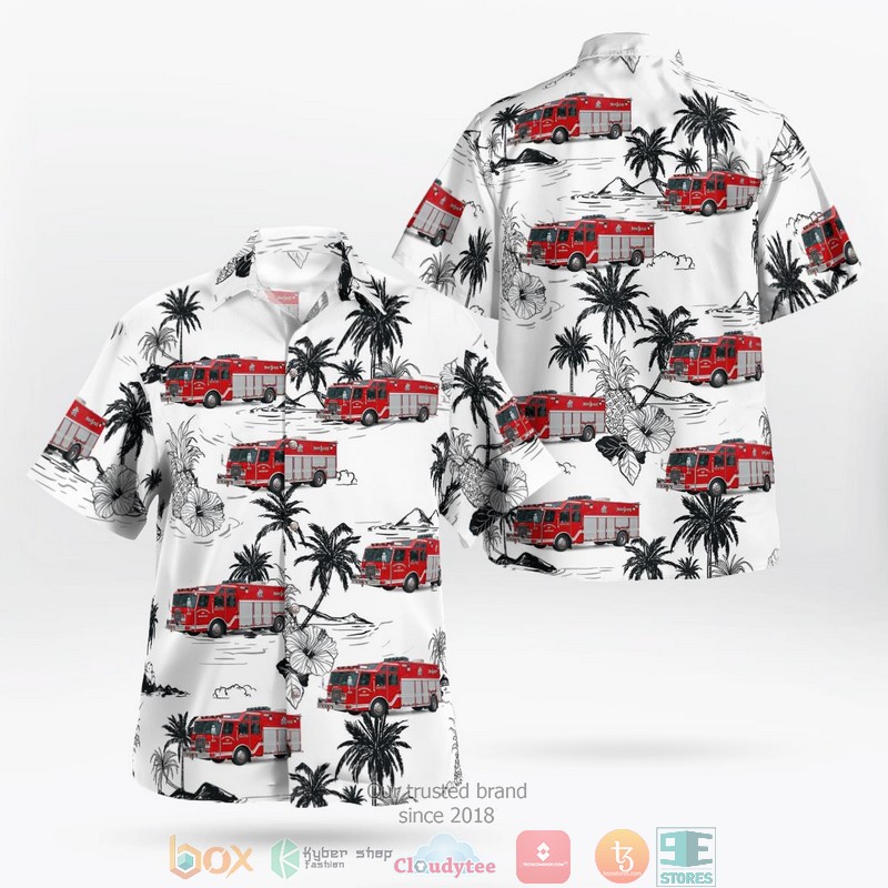 Tennessee Putnam County EMS Hawaiian Shirt