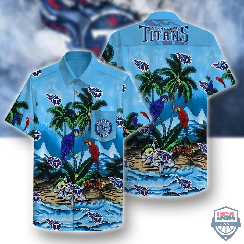 Tennessee Titans Ocean Fishes Hawaiian Shirt Beach Short