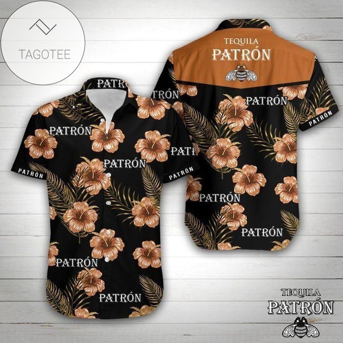 Tequila Patron Hawaiian Shirt