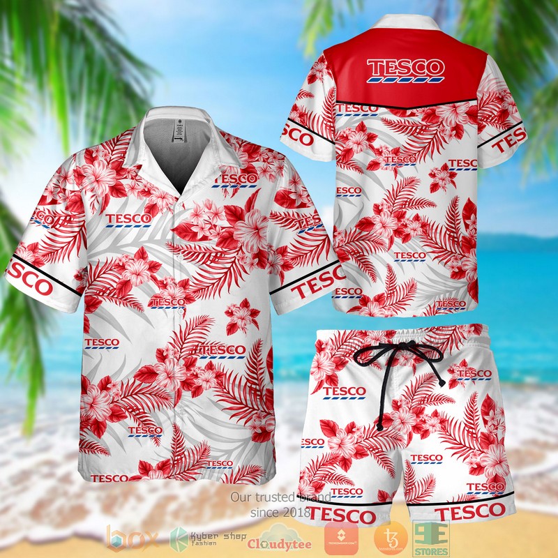 Tesla hibiscus Hawaiian Shirt