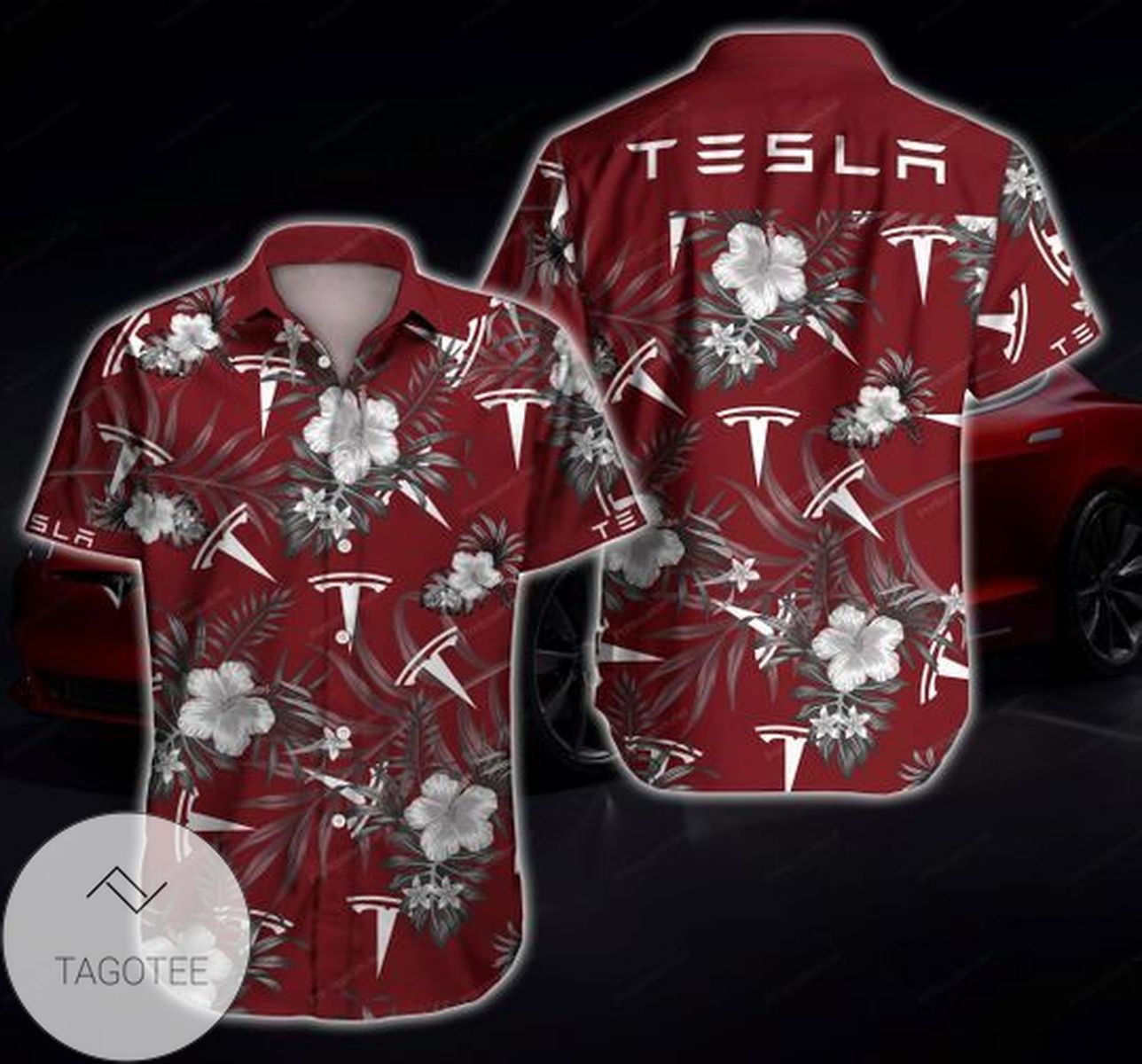 Tesla Authentic Hawaiian Shirt 2022