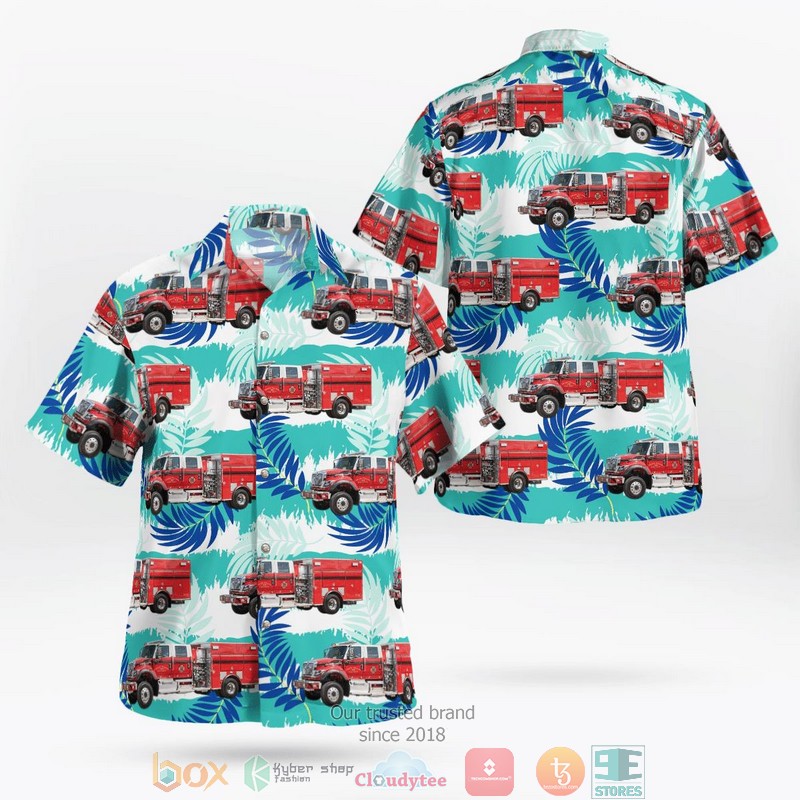 Texas Addison Fire Department Station 1 Hawaii 3D shirt