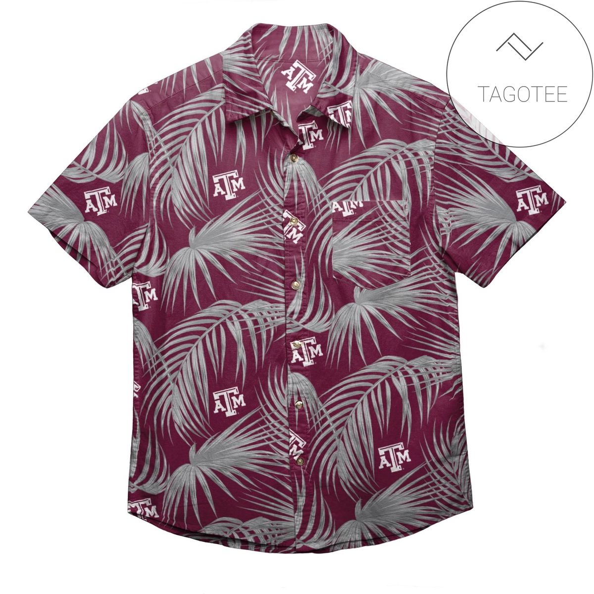 Texas Armadillo Pattern Hawaiian Shirt