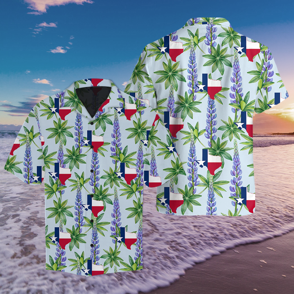 Tequila Patron American Flag Hawaiian Shirt